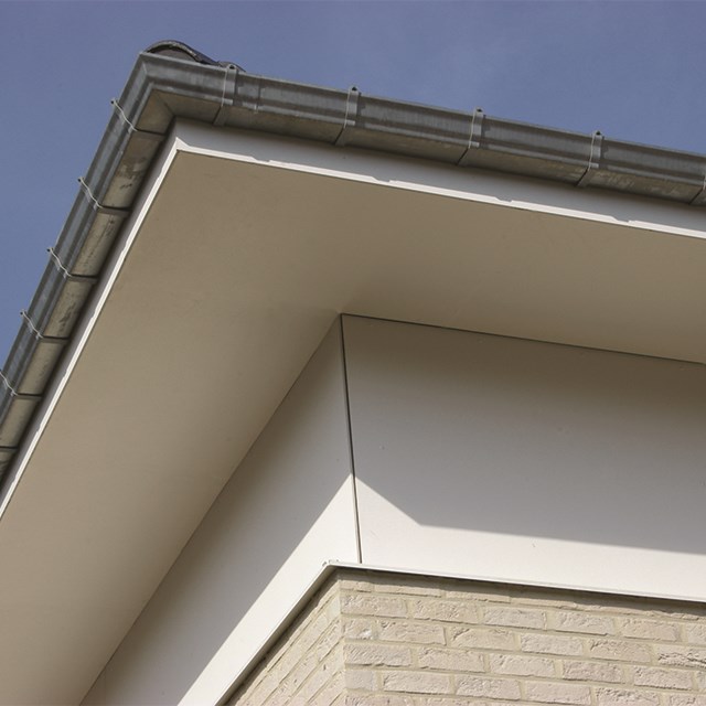 Cedral Board is ideal for soffits and fascias.