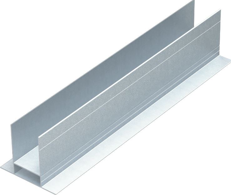 Specially designed profiles for fast, reliable, easy installation of facade systems. Coloured profiles also available.
